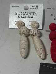 Vtg Pierced Earring Dangle Sugarfix Baublebar Lot E964