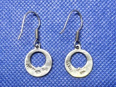 1.25″ Vintage MEXICO Earrings 925 Sterling Silver Turquoise Coral Onyx NEW