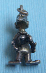Vintage Woody Woodpecker Lantz cartoon sterling charm