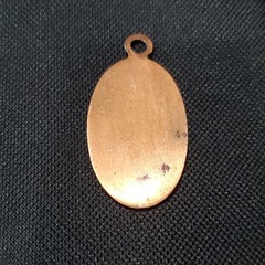 Vintage Bell Trading Post Copper Western Cowboy Horse Pendant