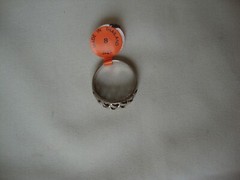 VINTAGE 1970-80s OPENWORK 3D WEAVED DOME RING STERLING SILVER STAMPED 925 SZ 8