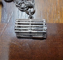 Vtg 925 JMS Sterling Silver Assorted 13 Charm Chain Bracelet 44.4 grms