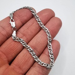 Vintage Very Beautiful Bracelet Jewelry,925 Sterling Silver,Handmade,seal, 5,67g