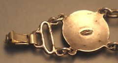 Sterling Enamel Bahamas Bracelet Vintage AMCO