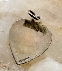 Vintage 1/20 12K Gold Filled Heart Charm Petite Love Pendant 1.04g Retro Dainty