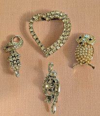 Vintage Choose Your Own Brooch *Misfit Toys* Eleven Rescued & Repaired Beauties