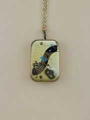 Vintage Thorens Switzerland Music Box Pendant Necklace | 1/20 14K GF Chain
