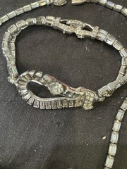 Mazer Bros. “Bagatelle” Bracelet Necklace & Earrings ca. 1949 Jomaz Vintage Lot