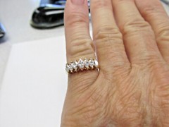 Stunning 14k Gold 1.03 ctw Marquise Diamond Ring Band Size 7 SI1-G MAKE OFFER