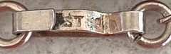 Vintage Cynthia ID Identity Bracelet Sterling Silver Engraved Petite 6″ Long