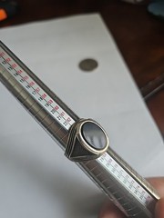 925 Sterling Silver Vintage Real Black Onyx Signet Ring Size 11.25