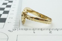 ANTIQUE ENGLISH GEORGIAN 18K GOLD DIAMOND SET COILED SNAKE RING C1800’s