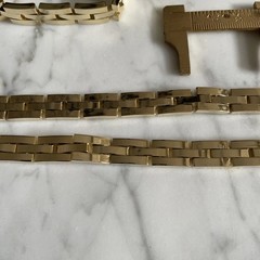 VTG New Old Stock 8.25 “ Very Heavy Link Bracelet
