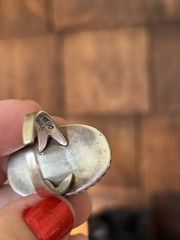 Aunt Elza Large Tiger’s Eye Ring Magnificent Magical Fortune Teller Heirloom Adj