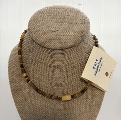 VTG 90’s Abercrombie & Fitch Surfer/Skater Beaded Choker Stamped Label 16″ NOS