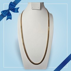Vintage Monet Goldtone Necklace 26 In Signed