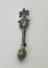 Vintage .925 Silver Spoon Birch Pin 2.5 Inches