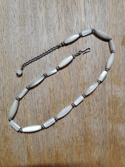 Vtg Napier Strand Oval Bead Chocker Necklace HTF 17.5 In R1