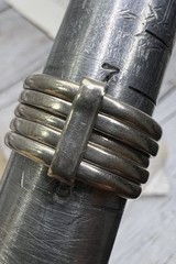 Gorgeous Band Ring Adjoined 5 Stack Sterling Silver Size 7.5 Jewelry 🤍