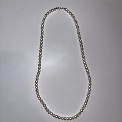 Vintage Monet Champagne Colored Pearl Strand Necklace