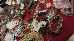Jewelry Large lot Many Lbs of wearable Costume/Vintage fashion accessories