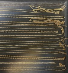 LB Vintage 1/20 12K & 14K GOLD-FILLED Resal Wear Fine Fancy Necklace (LOT OF 13)