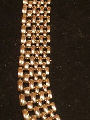 Vintage 5 Row Panther Link Women’s Necklace!!! Stunning Statement Piece!!!