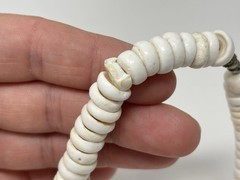Vintage Puka Shell Necklace 18.5″ Surfer Hawaiian 10mm 83 grams