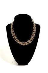 Vintage Monet Gold Tone Chunky Chain Necklace 30in Signed & Marked