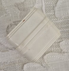 1820’s GEORGIAN 15K Gold/Seed Pearl Surround Mourning Hair Ring Sz 6.5
