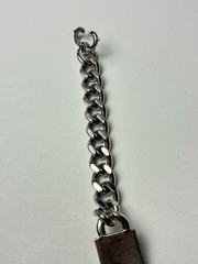 Vintage 925 ID Bracelet Signed Elco Sz7.5 Sterling Silver 9mm 38 Grams – Richard