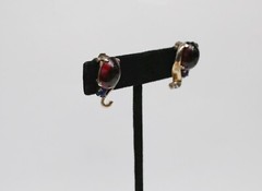 Trifari Sterling Silver Alfred Philippe Clip On Earrings, 9.6 grams