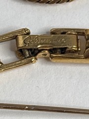 Vintage Avon Stick Pin Kensington + Goldette Necklace & Bracelet Set