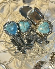 Texan/Southwestern/Cowboy/Native 85+Piece Lot 2+Lbs of VTG to Modern Jewelry.