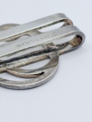 BIRKS Sterling Silver Money Clip Vintage Mid-Century Collectible Rare Find