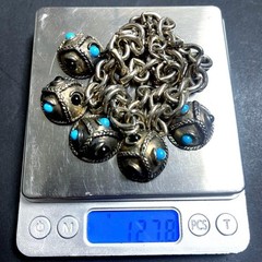 Vintage Unisex Necklace Large Design 48cm Used Not Specified