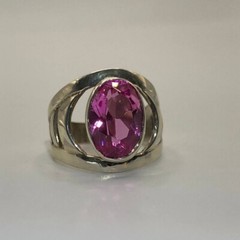 Vintage Soviet Silver Ring Size 9 Women’s Jewelry