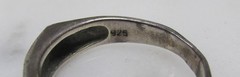 Misc. Lot of 3 Women’s Sterling Silver Rings w/ Stones ~ 14g ~ 5-F458