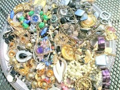 10 Pounds Unsorted Jewelry Lot Vintage Modern Lot Wear Junk Craft DIY Repurpose