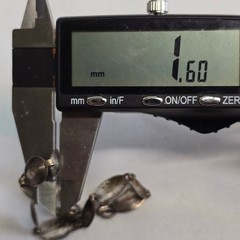 Vtg Sterling Silver Panel Bracelet 6.03g Fine Jewelry 7.25″ Fold Over