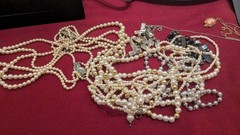 Jewelry Large lot Many Lbs of wearable Costume/Vintage fashion accessories
