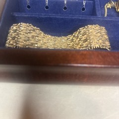 Men’s Powell Jewelry Box / Lot 30 Pc Rings Bracelets Necklaces Tie Clips Cuffs