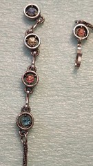 Vintage HOLLYCRAFT Colorful Pastel Necklace 1955