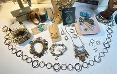 Southwestern/Native Gold-tone 100+Piece Lot with 3+Lbs of VTG to Modern Jewelry.