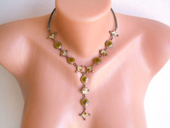 Ypsilon Necklace Fashion Jewelry Enamel 37.7 G/Length Approx. 39 Cm