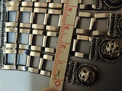 Vintage SIGNED Designer EDLEE 70’s Modernist Long Fringed Necklace 30” Silver
