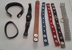 Vintage Y2K Hot Topic Mall Goth Jewelry 20 Pc Lot 9 Necklaces 11 Cuffs Punk Emo