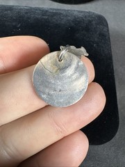 ✨Vintage 90% Silver, Mercury Dime Coin Cut-Out Pendant ✨
