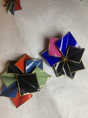 Vintage 1980s Jewelry: Earrings w/ Backs, Necklace, Shoe Clips, Polymer Clay