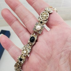 Boxed Victorian Revival Vintage 7″ Charm Bracelet in JTV Gift Box